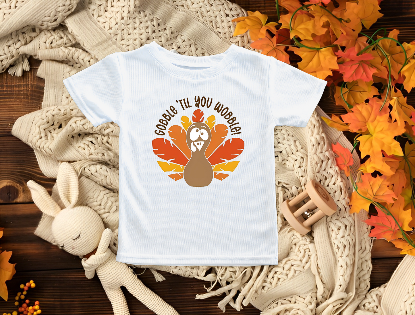 Gobble Til You Wobble Tee