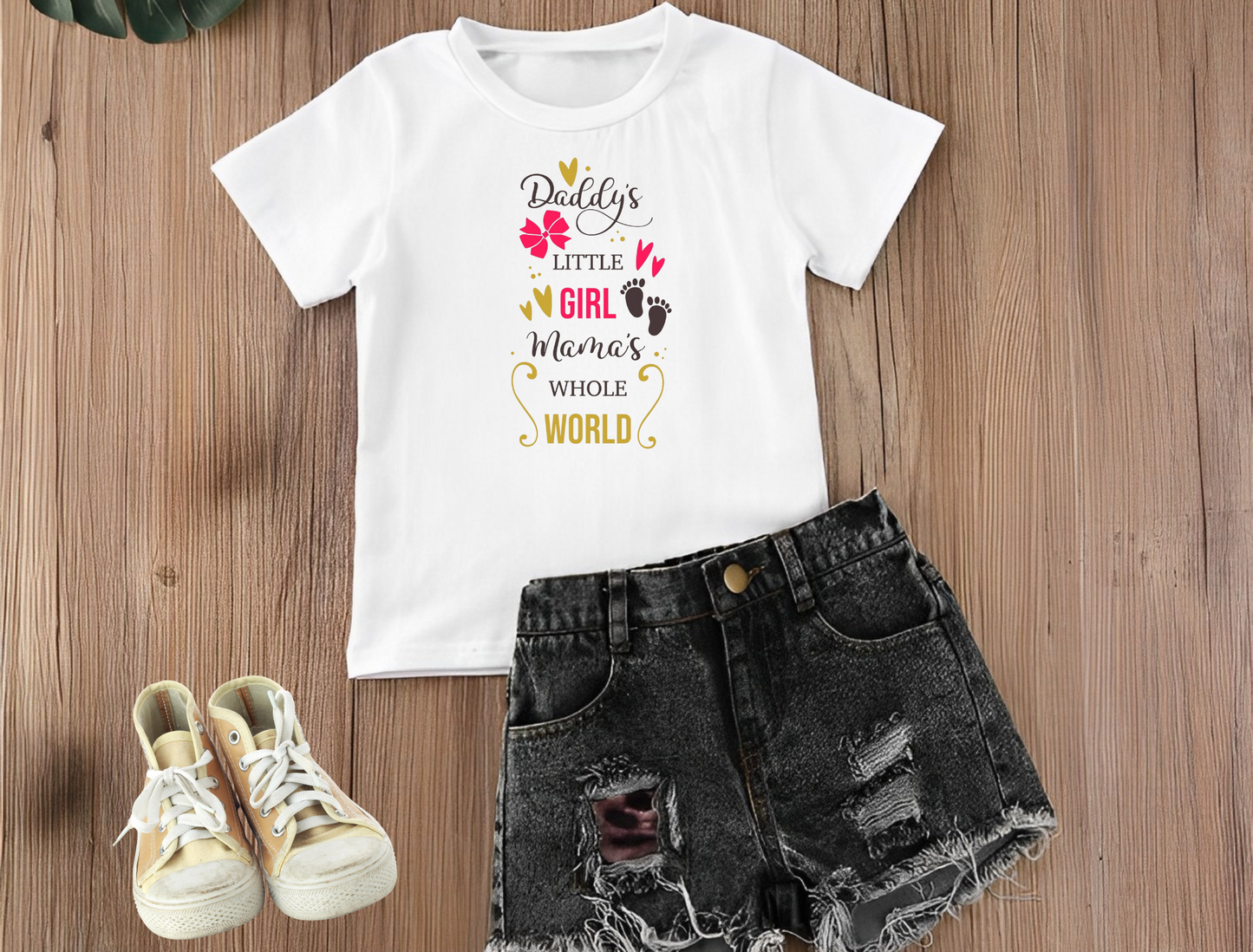 Daddy's Little Girl Kids Tee