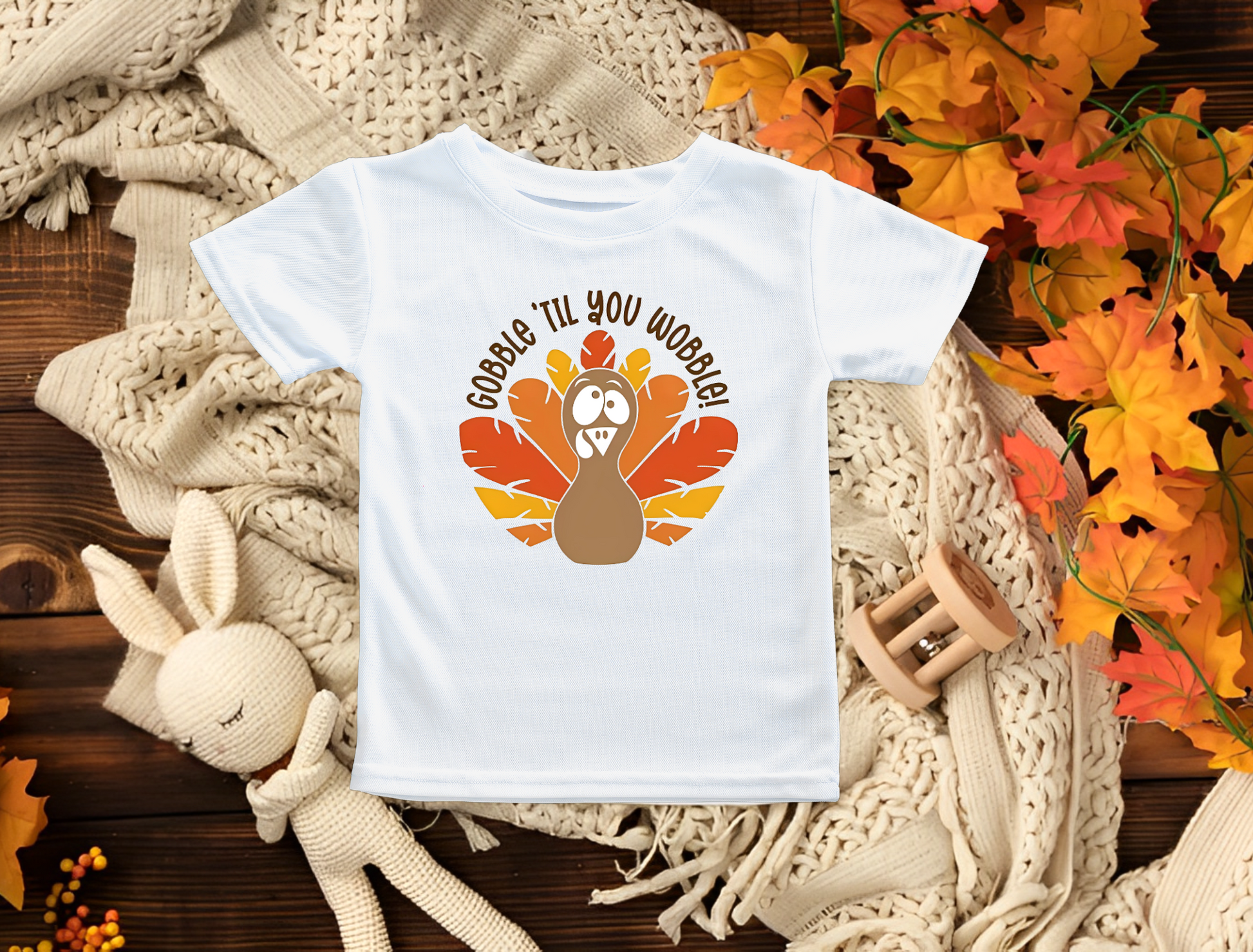 Gobble  Til You Wobble Tee