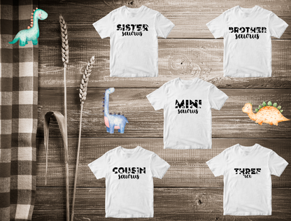 Saurus' Kids Tee's