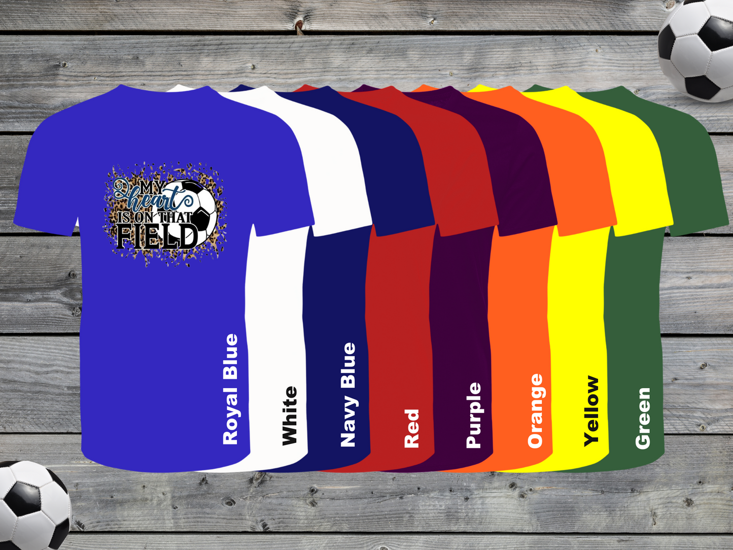 My Heart Is On That Field Tee