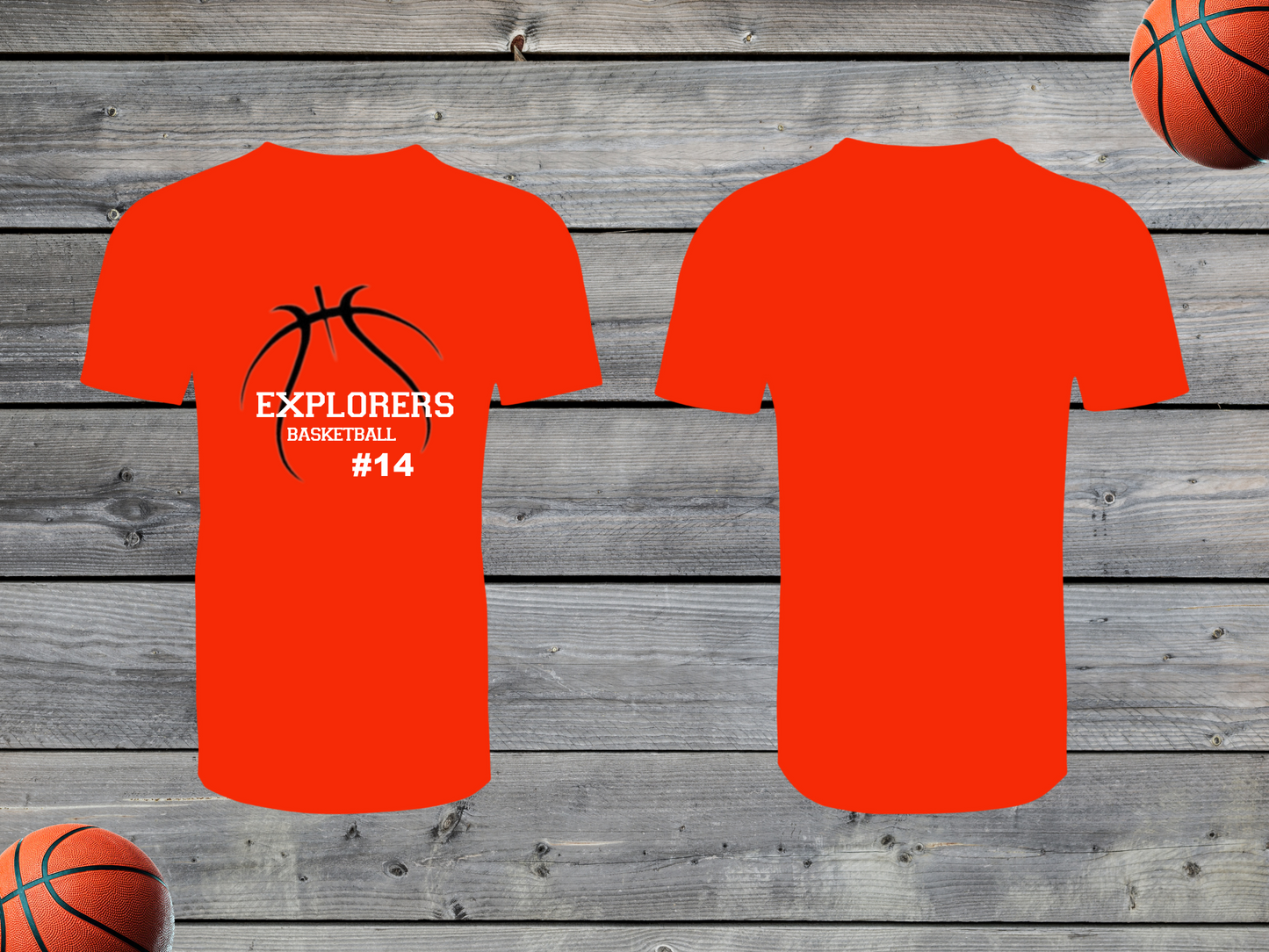 Basketball Shadow Tee