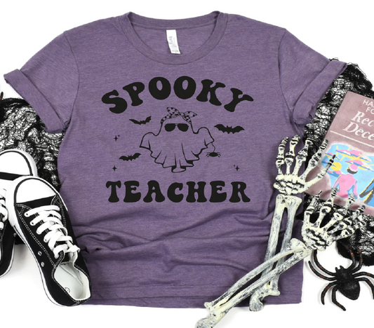 Spooky Teacher Tee